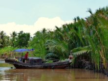 boot people mekong delta vietnam